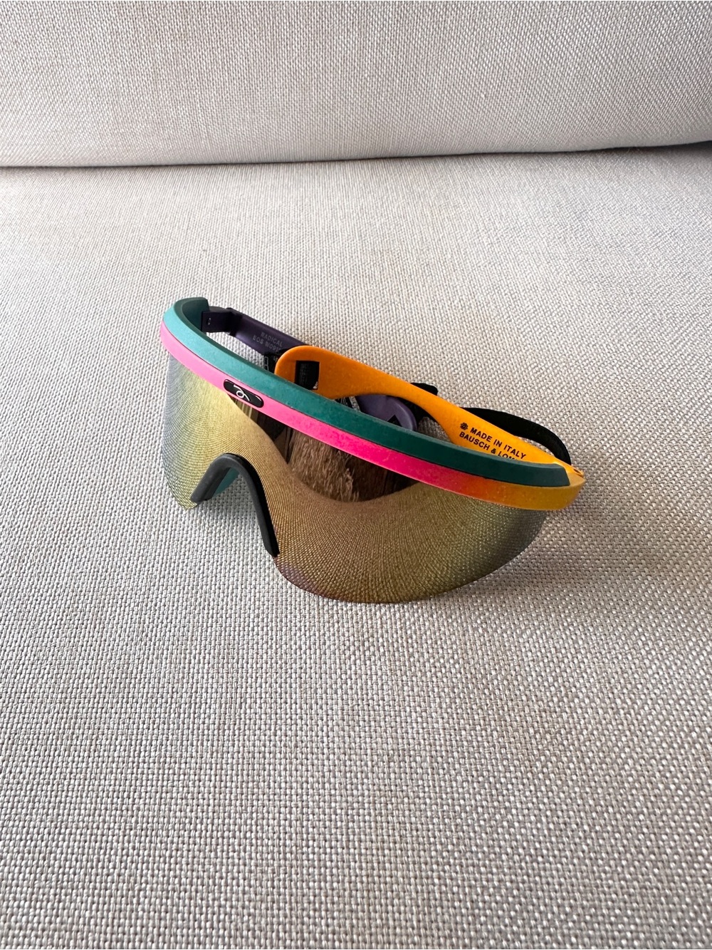 Bausch & Lomb B&L Killer Loop Radical Mirrored Wrap Shield Sunglasses W0912 Teal